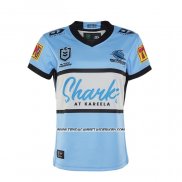 Camiseta Cronulla Sutherland Sharks Rugby 2021 Local