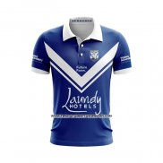 Camiseta Polo Canterbury Bankstown Bulldogs Rugby 2024 Segunda