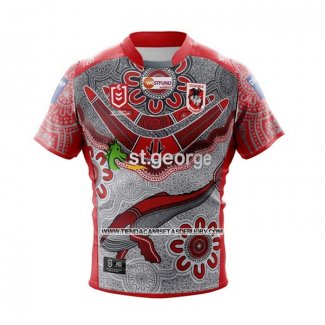 Camiseta St George Illawarra Dragons Rugby 2021 Indigena