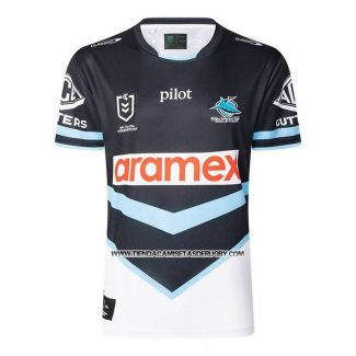 Camiseta Cronulla Sutherland Sharks Rugby 2025 Segunda