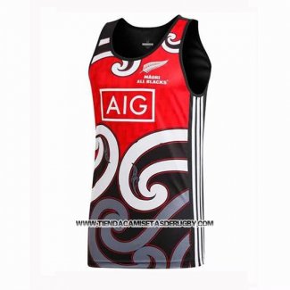 Tank Top Nueva Zelandia All Blacks Rugby Rojo