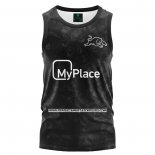 Tank Top Penrith Panthers Rugby 2024 Negro