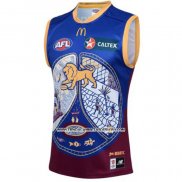 Camiseta Brisbane Lions AFL 2024 Indigena