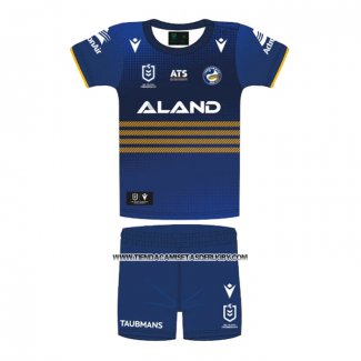 Camiseta Ninos Kit Parramatta Eels Rugby 2024 Azul