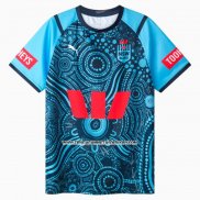 Camiseta Ninos NSW Blues Rugby 2024 Indigena