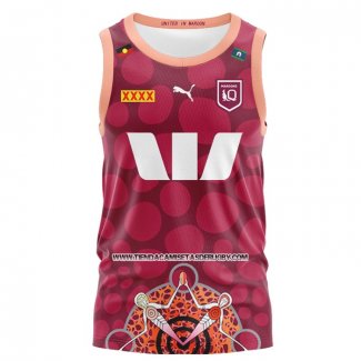 Tank Top Queensland Maroons Rugby 2024 Indigena