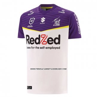 Camiseta Melbourne Storm Rugby 2024 Segunda