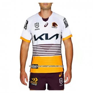 Camiseta Brisbane Broncos Rugby 2022 Segunda