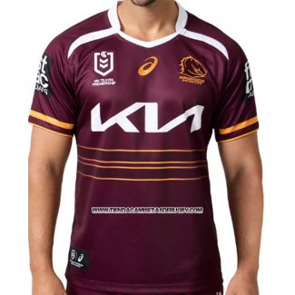 Camiseta Brisbane Broncos Rugby 2025 Local