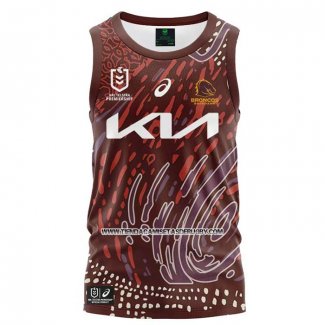 Tank Top Brisbane Broncos Rugby 2024 Indigena