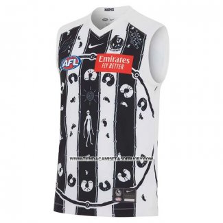 Camiseta Collingwood Magpies AFL 2024 Indigena