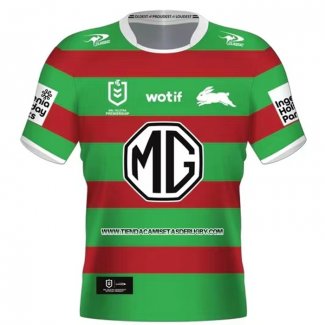 Camiseta South Sydney Rabbitohs Rugby 2024 Segunda