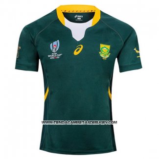 Camiseta Sudafrica Springbok Rugby 2019 Local