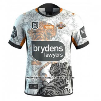 Camiseta Wests Tigers 9s Rugby 2020 Blanco