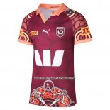Camiseta Queensland Maroons Rugby 2024 Indigena