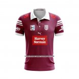 Camiseta Polo Queensland Maroons Rugby 2024 Segunda
